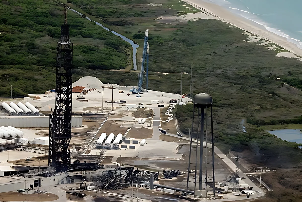 AP: Космодром на мысе Канаверал сильно поврежден после взрыва ракеты Blue Origin