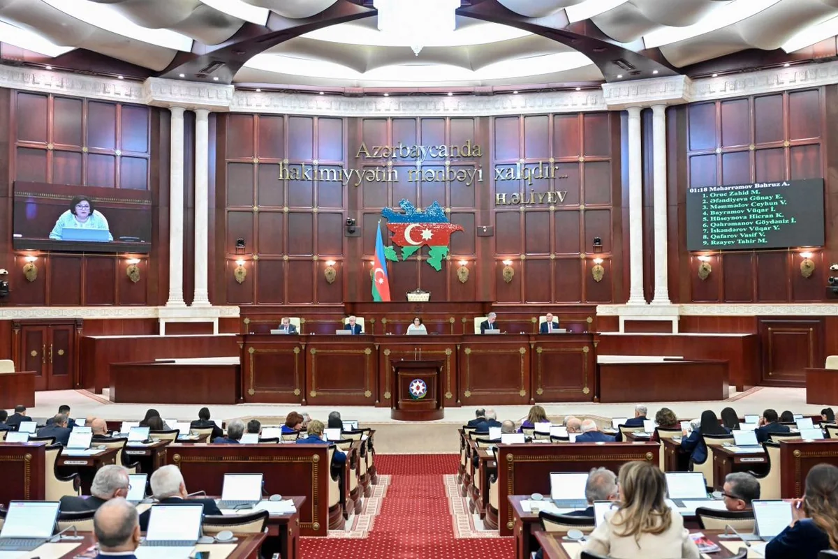 В повестку очередного заседания Милли Меджлиса включено 8 вопросов