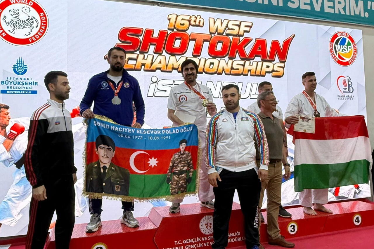 Azərbaycan İstanbulda keçirilən dünya çempionatında "qızıl" və "bürünc" qazandı