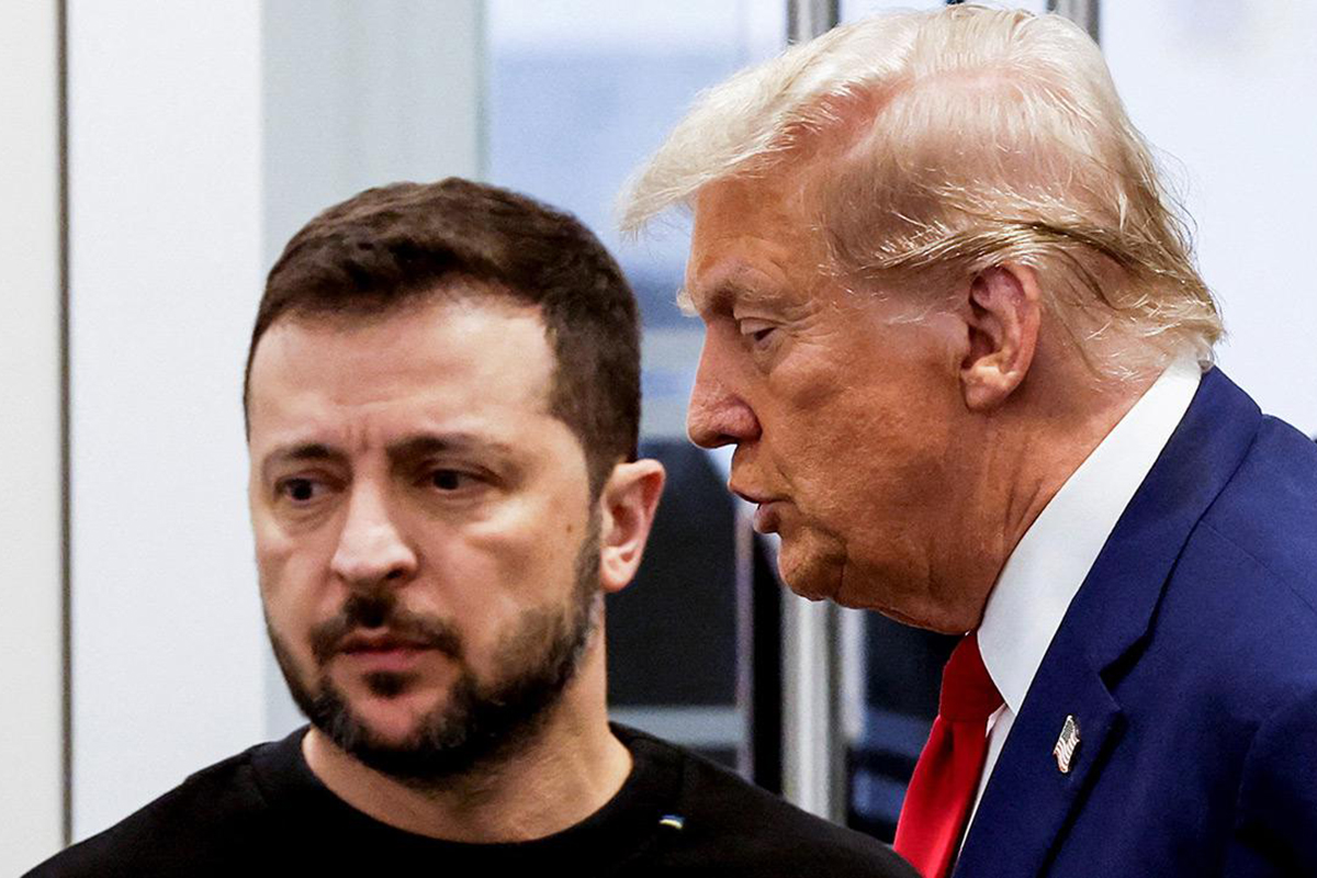 Зеленский заявил, что Трамп не может быть гарантией мира