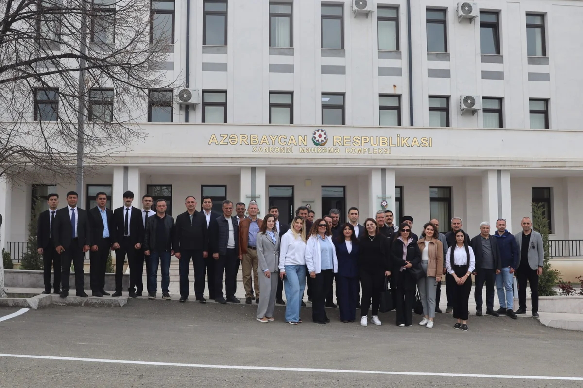 Делегация Верховного суда Турции ознакомилась с ходом восстановительных работ в Ханкенди