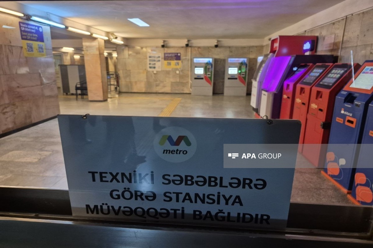 Восстановление работы метро Баку ожидается в ближайший час-ВИДЕО-ОБНОВЛЕНО