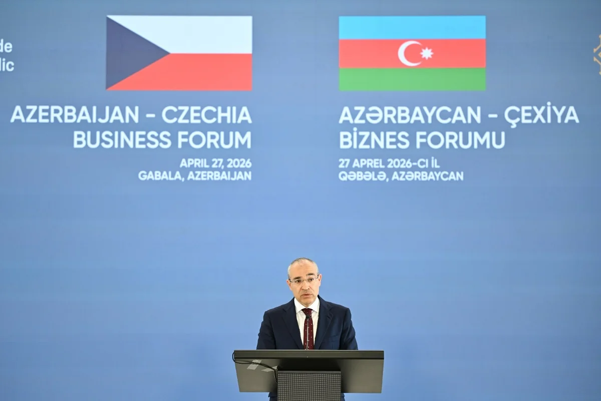 Cabbarlı: Azərbaycan Çexiyanın enerji təhlükəsizliyinə əhəmiyyətli töhfə verir