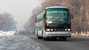 Между Туркестаном и Самаркандом заработал автобусный маршрут
