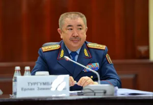 Ерлан Тургумбаев освобожден от должности главы МВД РК