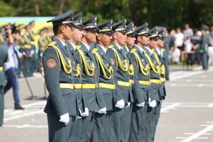 120 воспитанников Военно-технической школы приняли присягу в Алматы