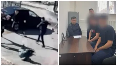Подросток заехал на машине на территорию школы в Астане — произошла драка