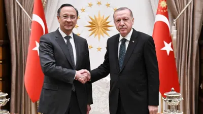 Министр иностранных дел Казахстана встретился с президентом Турции